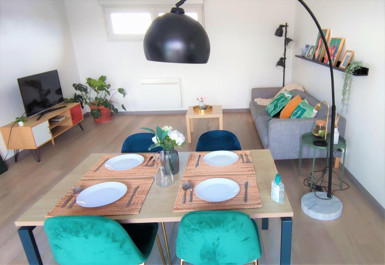 Chic 2Chambres,70M²+Balcon+Parking+Wifi 낭트 외부 사진